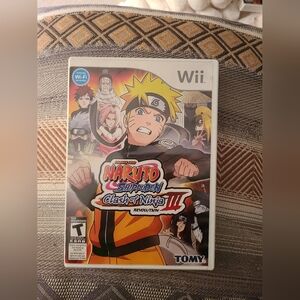 Naruto Shippuden: Clash of Ninja Revolution III for Wii - Multicolor Used